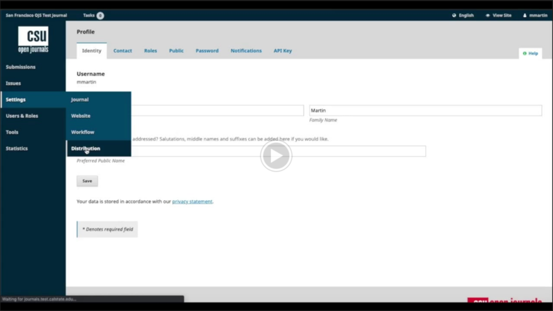 Screenshot of Copyright demo